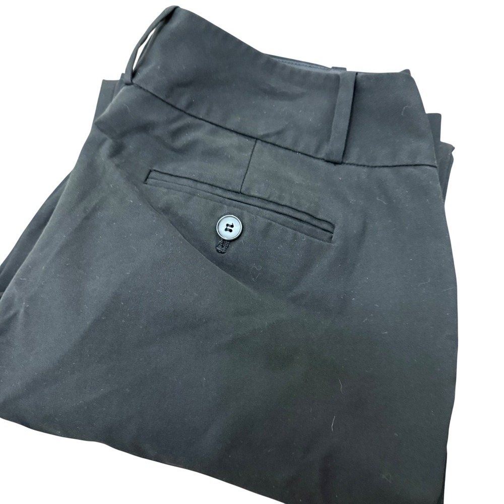 The Limited Dress Pants Women 10S Black Drew Fit Straight Leg Trousers